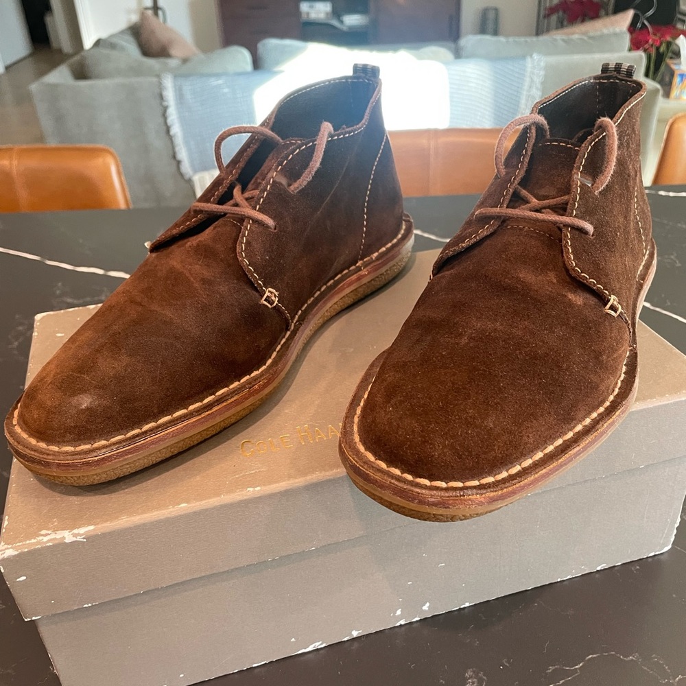 Todd Snyder x Cole Haan Suede Boots